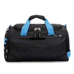 Travel duffel bag in coating fabric